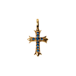 Load image into Gallery viewer, Faith Sapphire Charm