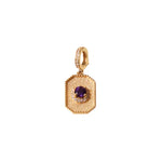 Load image into Gallery viewer, February Amethyst Charm