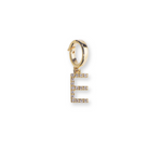 Load image into Gallery viewer, E Initial Diamond Charm
