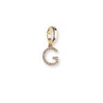 Load image into Gallery viewer, G Initial Diamond Charm