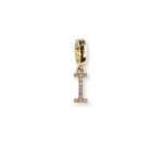 Load image into Gallery viewer, I Initial Diamond Charm