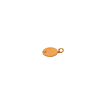Load image into Gallery viewer, 18K Yellow Gold Vita Mia Round pendingct Diamond Charm