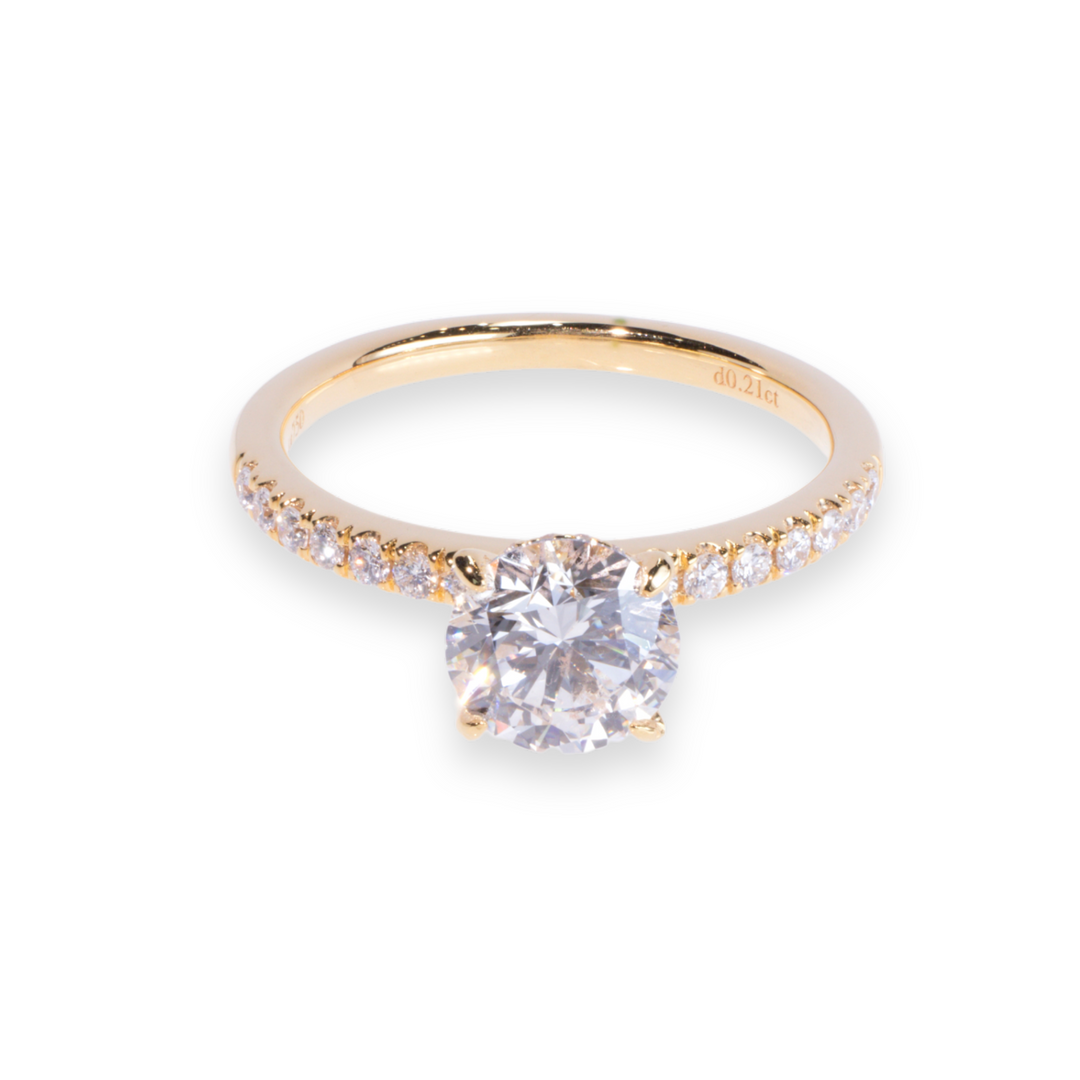 Aiden Setting 0.19ct Diamond Signature Setting