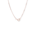 Load image into Gallery viewer, Intertwined Heart &amp; Solitaire Round 0.25ct Diamond Necklace
