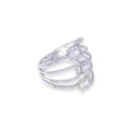 Load image into Gallery viewer, Statement Round &amp; Baguette 1.11ct Diamond Ring
