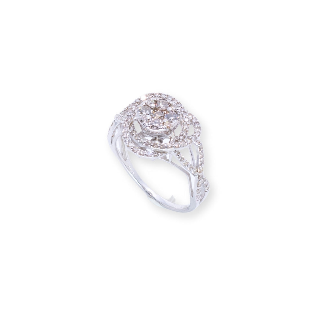 Lady Boss Round 0.9ct Diamond Ring