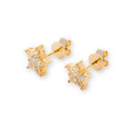 Load image into Gallery viewer, Star Stud Pie Cut 0.6ct Diamond Earrings
