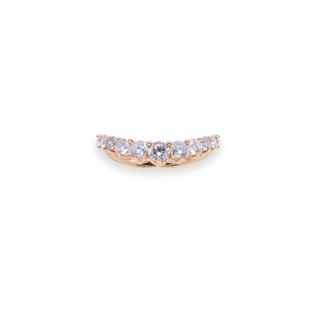 Bow Round 1ct Diamond Ring