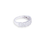 Load image into Gallery viewer, Half Eternity Round &amp; Baguette 0.9ct Diamond Ring
