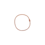 Load image into Gallery viewer, 18K Rose Gold Tennis Round 1ct Diamond Bracelet