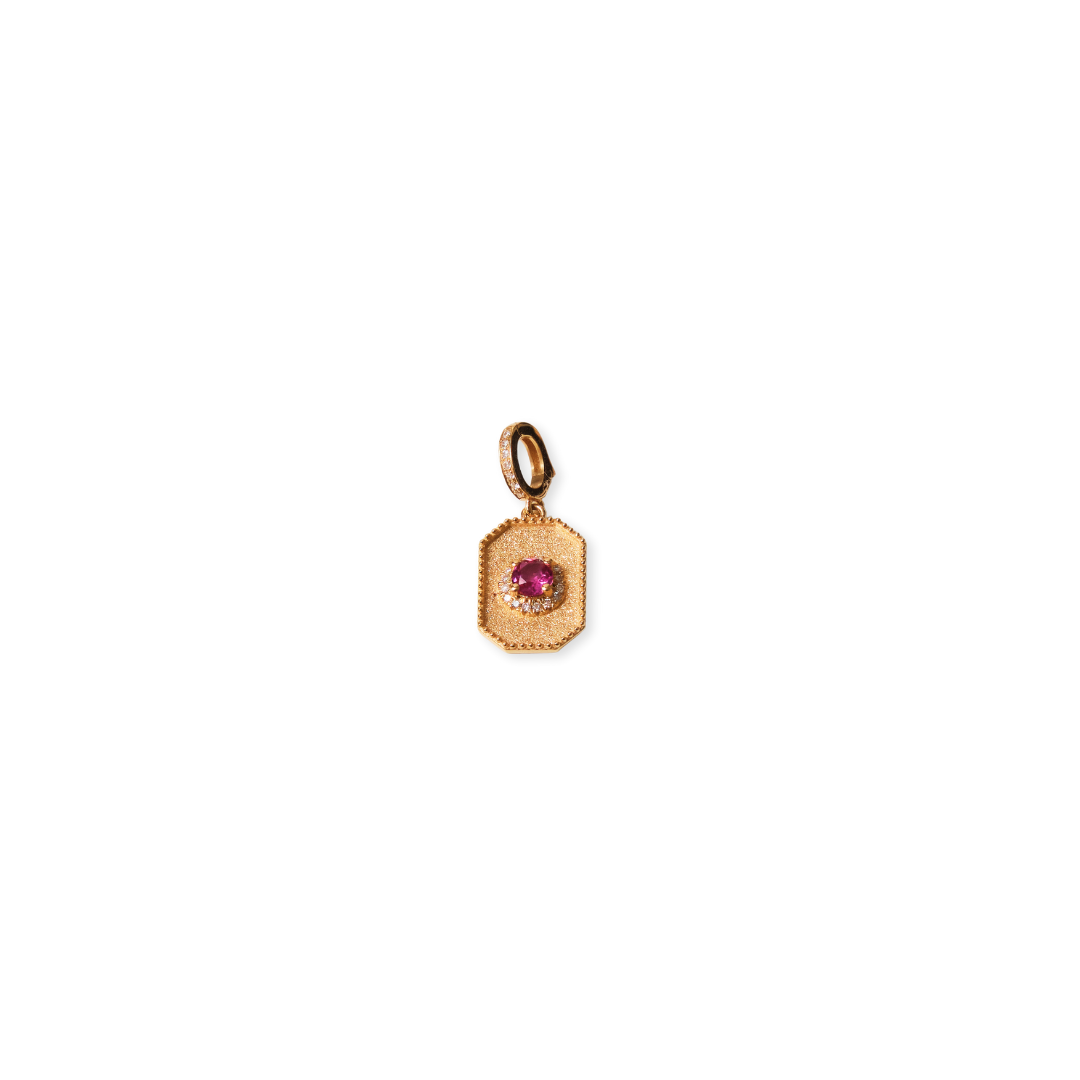 October Tourmaline Charm