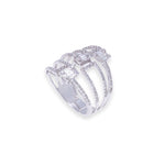 Load image into Gallery viewer, Statement Round &amp; Baguette 1.11ct Diamond Ring
