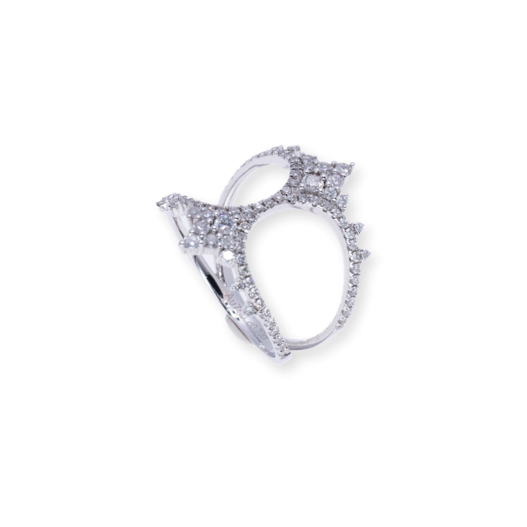 Princess Round 0.7ct Diamond Ring