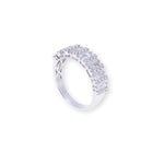 Load image into Gallery viewer, Half Eternity Round &amp; Baguette 0.9ct Diamond Ring
