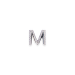 Load image into Gallery viewer, Letter M Stud 0.12ct Diamond Earrings
