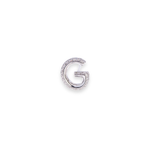 Load image into Gallery viewer, Letter G Stud 0.1ct Diamond Earrings
