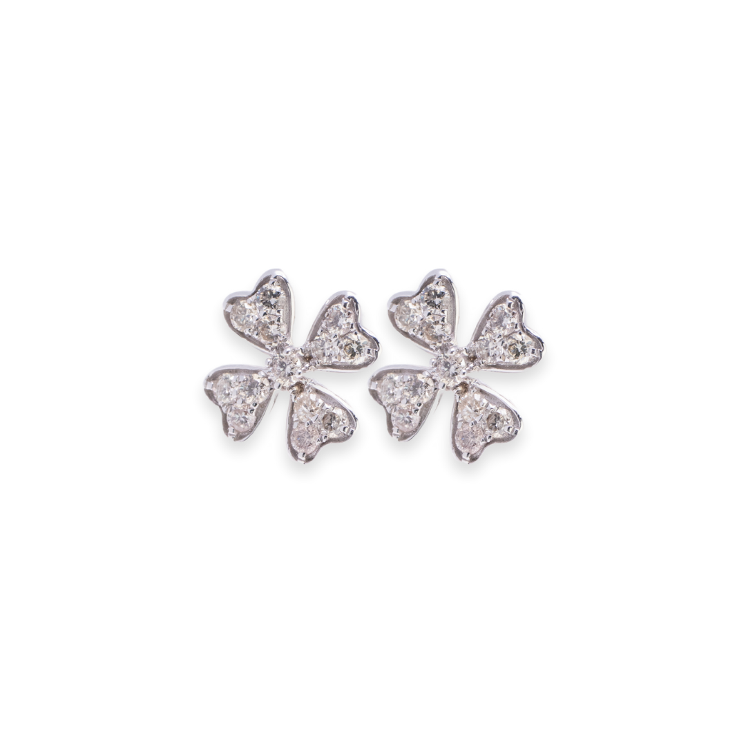 Clover 0.56ct Diamond Earrings