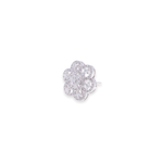 Load image into Gallery viewer, Dainty Flower 0.5ct Diamond Earrings
