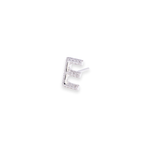 Load image into Gallery viewer, Letter E Stud 0.1ct Diamond Earrings
