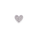 Load image into Gallery viewer, Heart Stud 0.18ct Diamond Earrings
