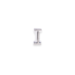 Load image into Gallery viewer, Letter I Stud 0.06ct Diamond Earrings
