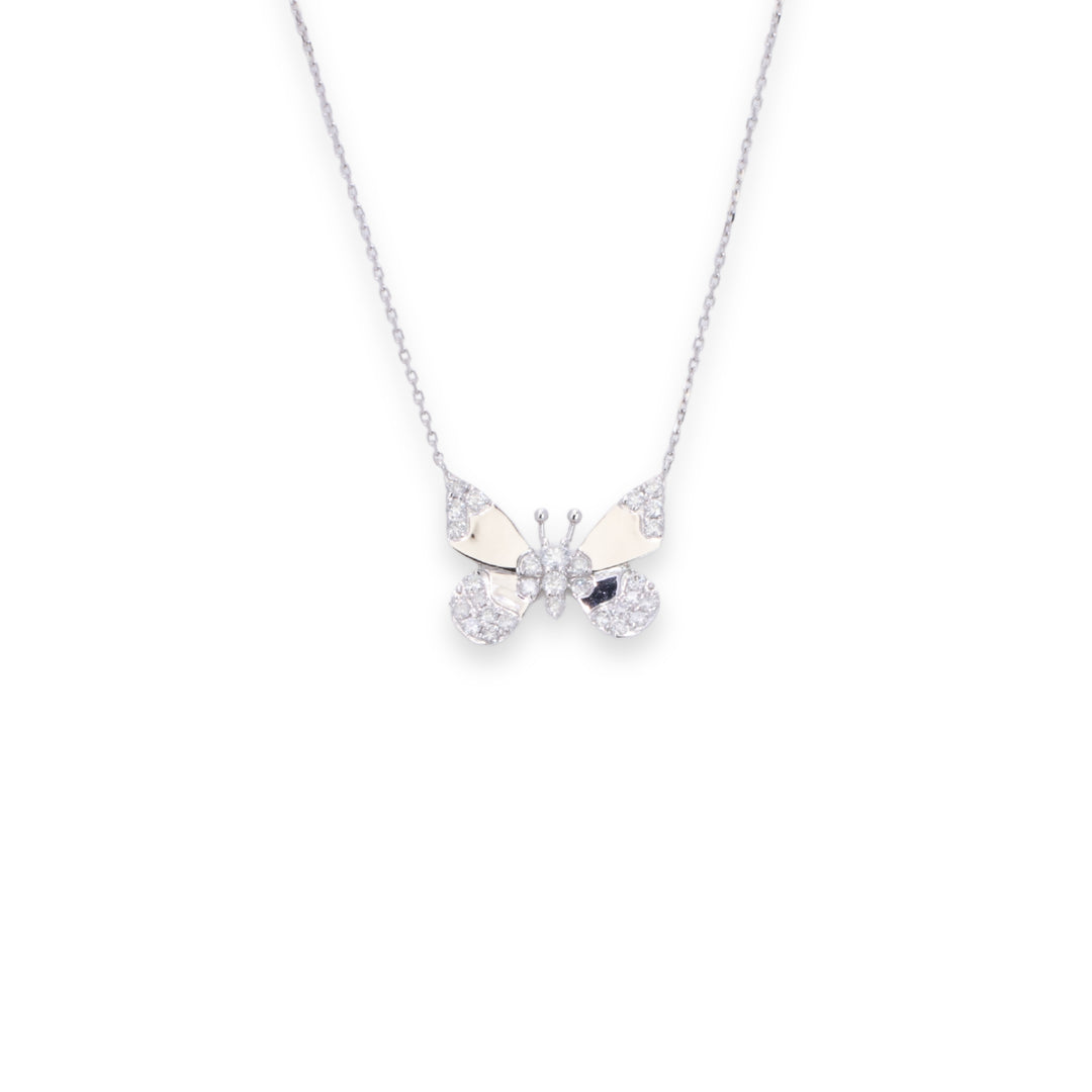 Butterfly 0.45ct Diamond Necklace