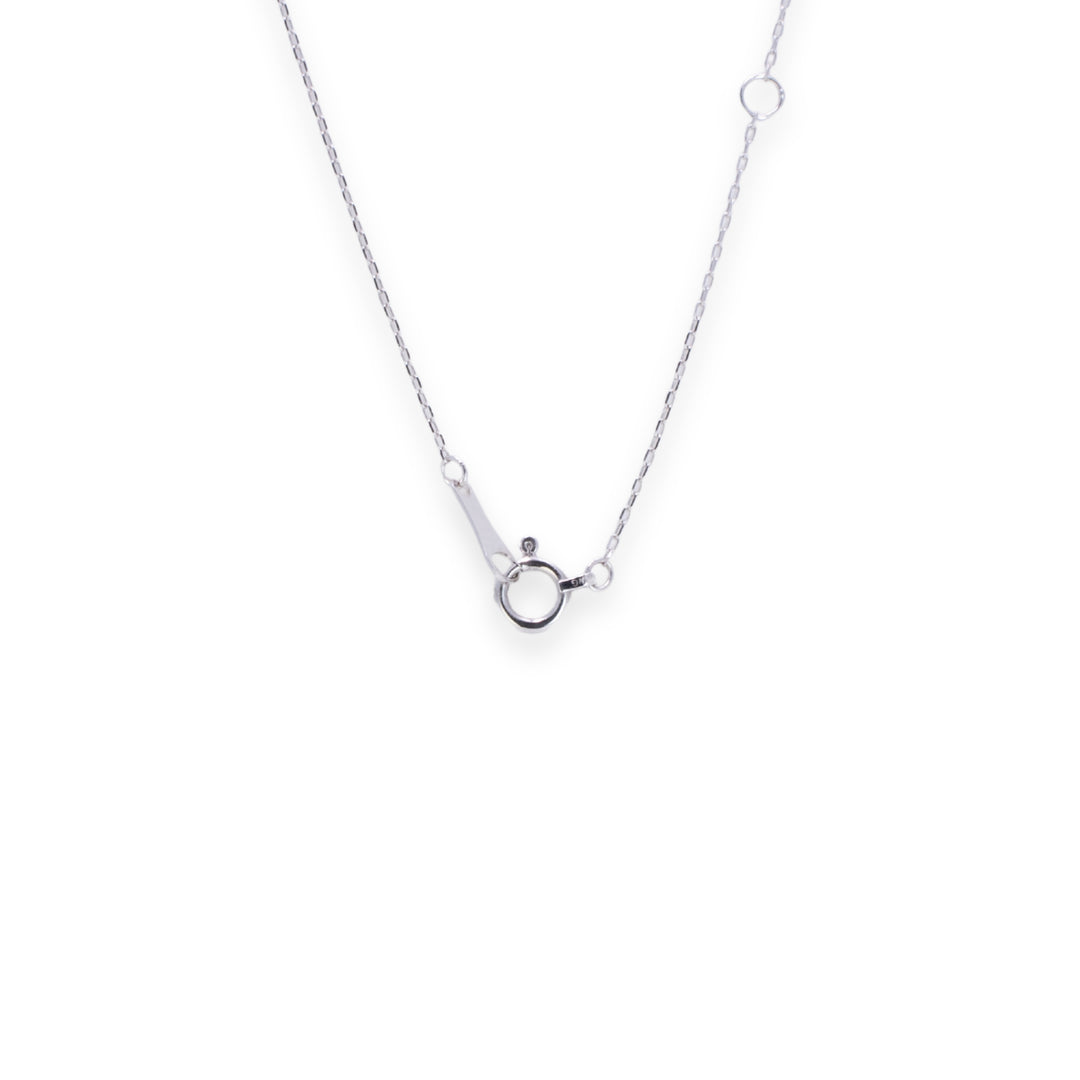 Letter P 0.38ct Diamond Necklace