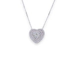 Load image into Gallery viewer, 3-Way Heart 0.5ct Diamond Necklace
