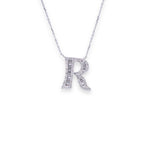 Load image into Gallery viewer, Letter R 0.5ct Diamond Necklace
