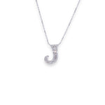 Load image into Gallery viewer, Letter J 0.3ct Diamond Necklace
