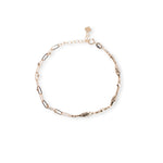 Load image into Gallery viewer, Half Paperclip Half Statement Chain Bracelet
