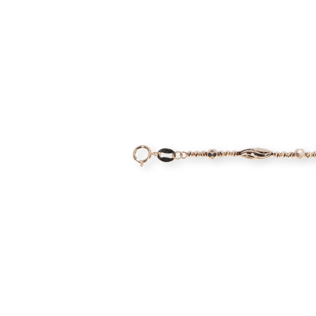 Half Paperclip Half Statement Chain Bracelet