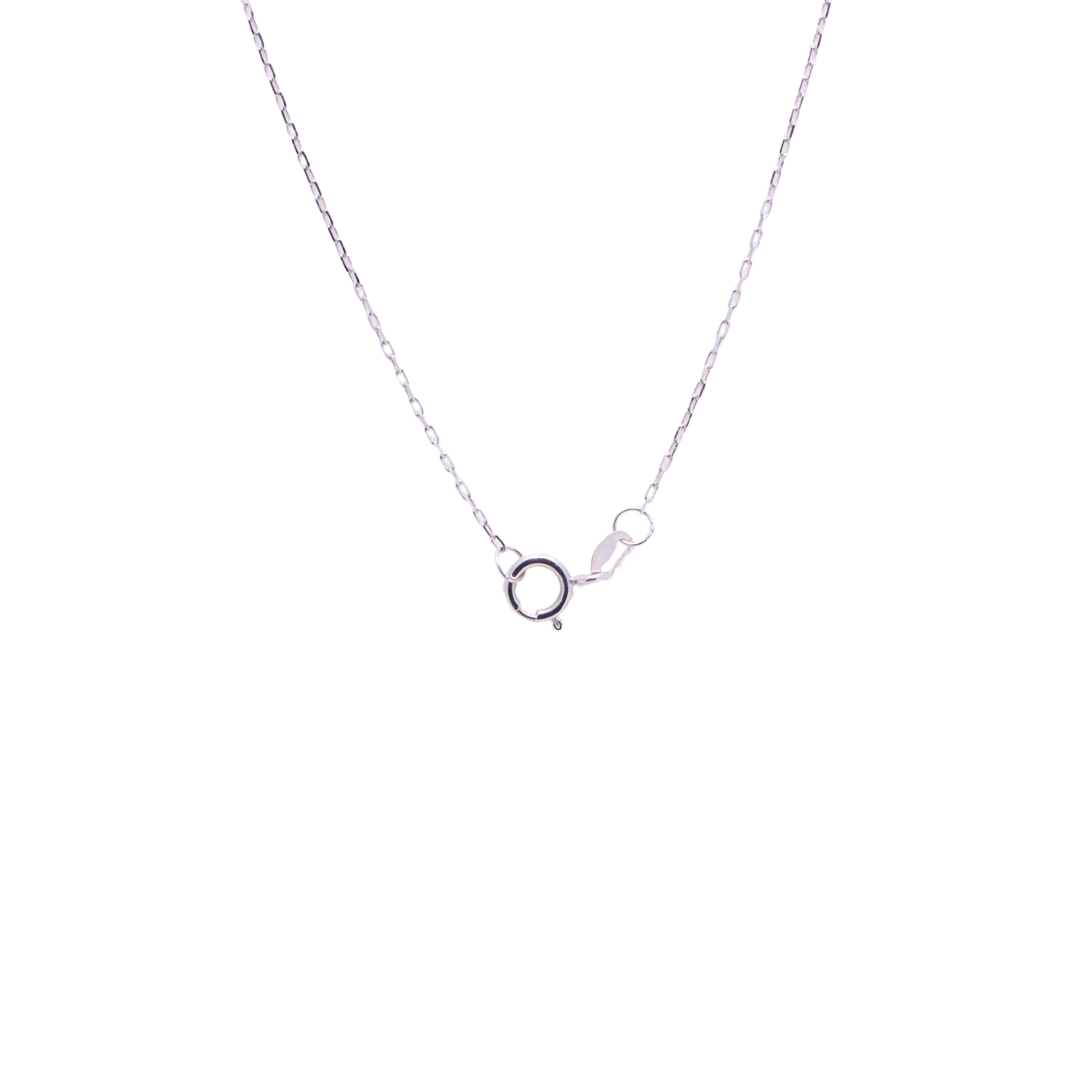 4-Stone Charm Round 0.275ct Diamond Necklace