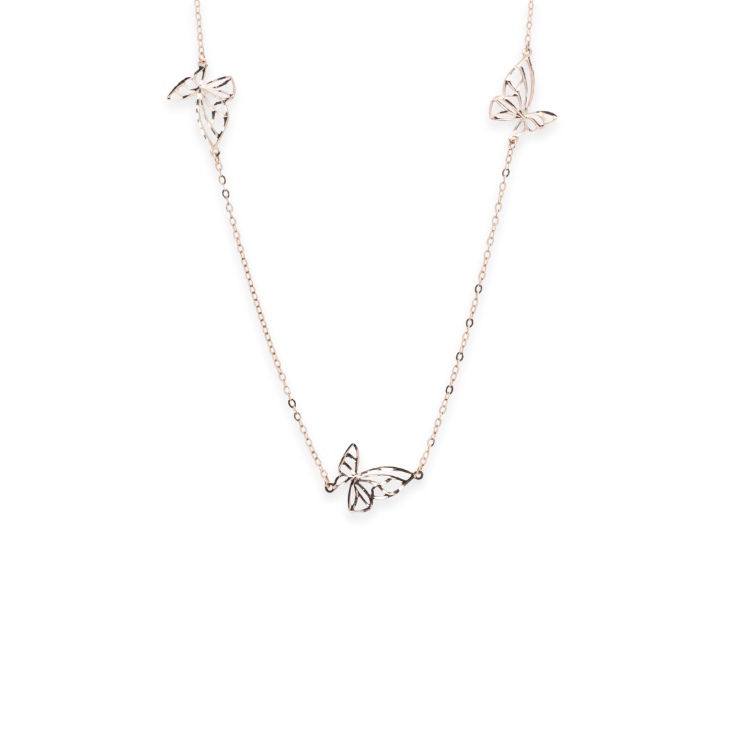 Butterfly Station Necklace