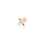 Load image into Gallery viewer, Clover Stud Round 0.12ct Diamond Earrings
