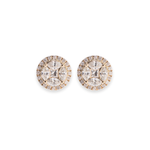 Load image into Gallery viewer, 1st Gen Illusion Stud 1.32ct Diamond Earrings
