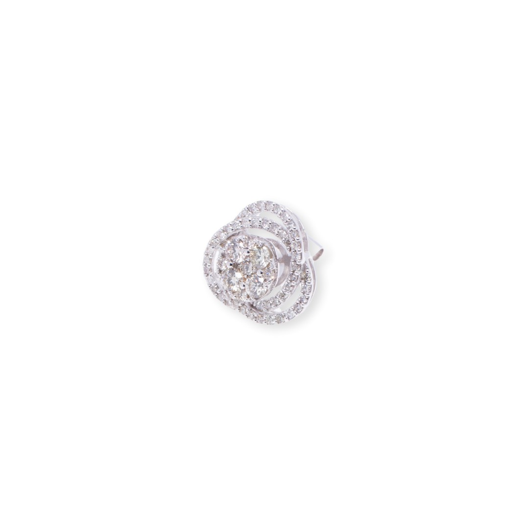 Ladyboss Round 1.4ct Diamond Earrings