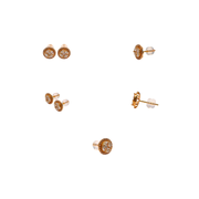 1st Gen Illusion Stud 1.32ct Diamond Earrings