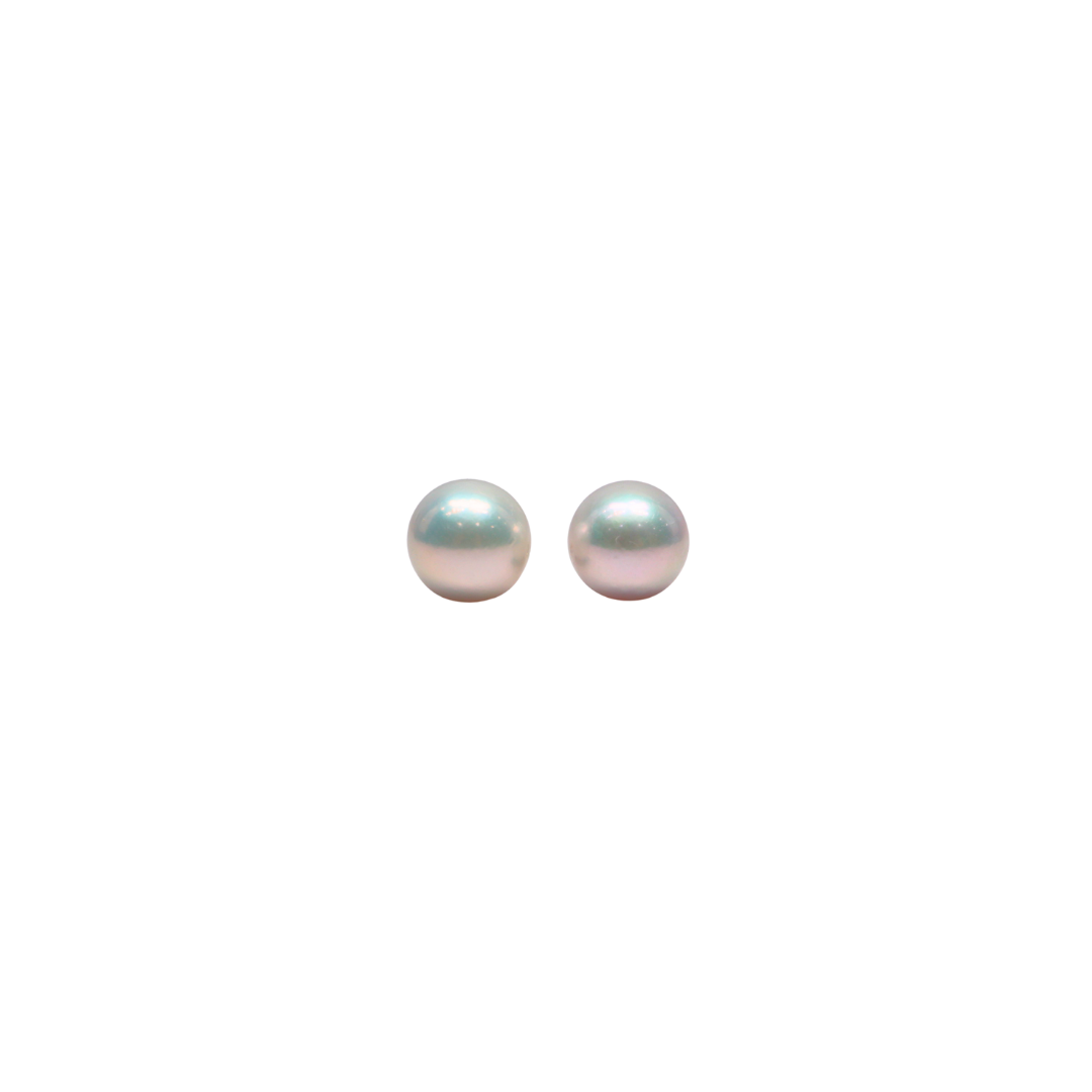 18K Yellow Gold Edison Pearls - 13-14mm Earrings