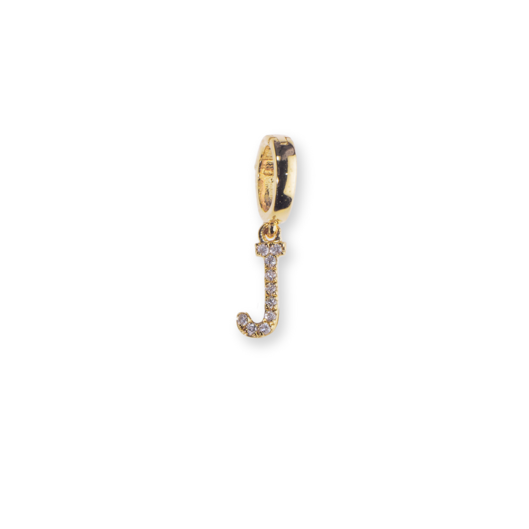 J Initial Diamond Charm