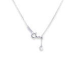 Load image into Gallery viewer, Pear Illusion Drop Round 0.55ct Diamond Necklace
