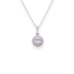 Load image into Gallery viewer, Round Stud 0.2ct Diamond Necklace
