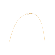 14K Yellow Gold Evil Eye with Infinity Necklace