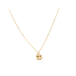 Load image into Gallery viewer, 14K Yellow Gold 4 Leaf Clover Necklace