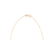 14K Yellow Gold Evil Eye - Lock and Key Necklace