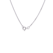 Tag Round 0.18ct Diamond Necklace
