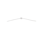 Load image into Gallery viewer, 18K White Gold Emerald Pie Cut 0.275ct Diamond Necklace