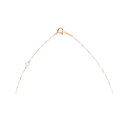 18K Yellow Gold Classic Illusion Round 0.41ct Diamond Necklace