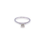 Load image into Gallery viewer, Solitaire Round 0.42ct Diamond Ring
