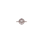 Load image into Gallery viewer, 18K White Gold Circlet Round 0.356ct Diamond Ring